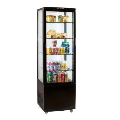 VITRINE RÉFRIGÉRÉE POSITIVE 235L NOIRE